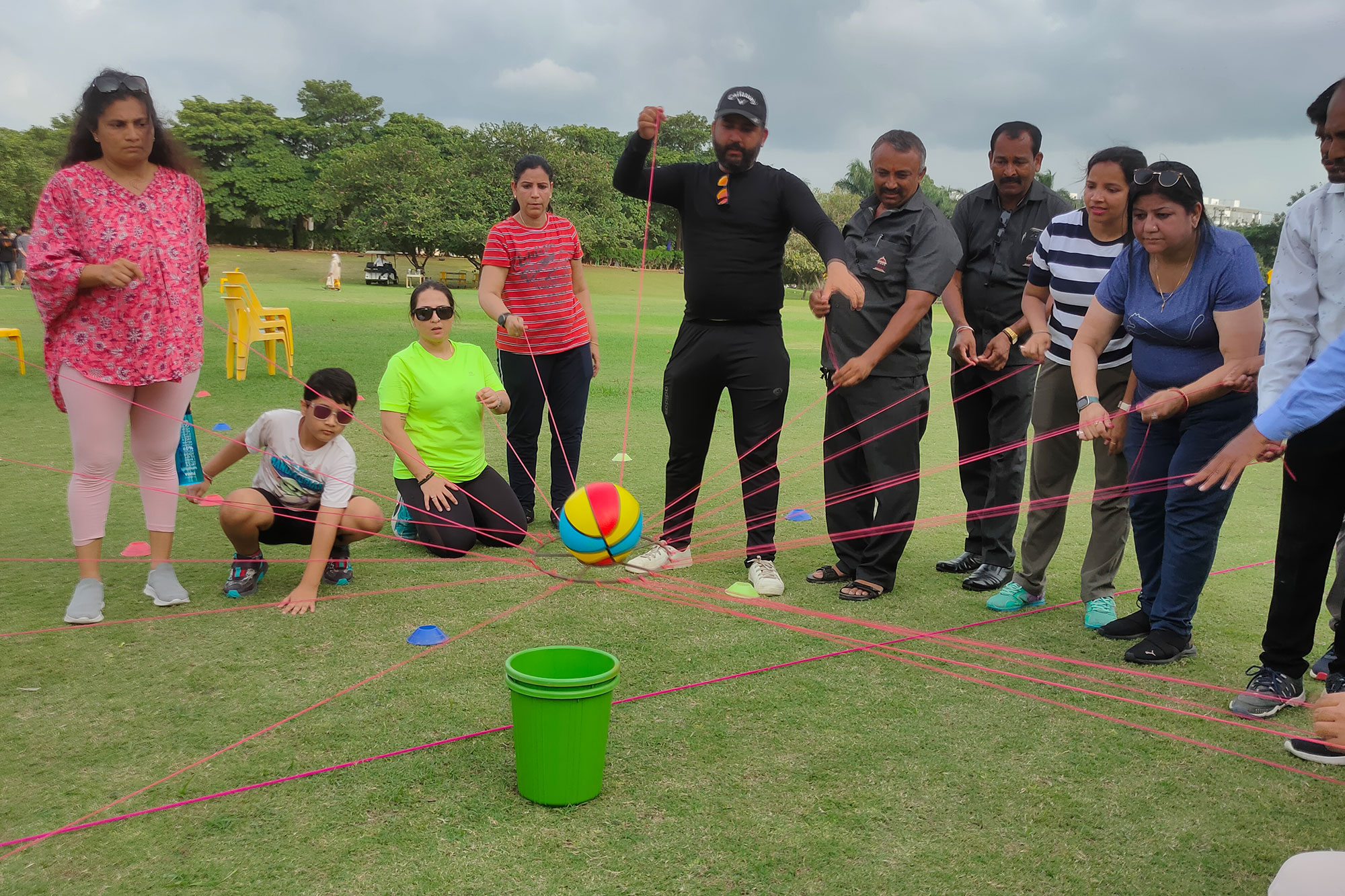 Team building games