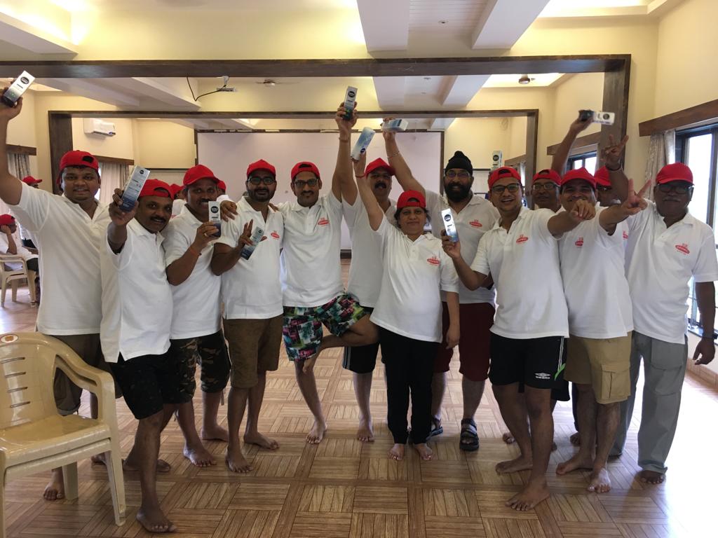 Corporate team bonding activity